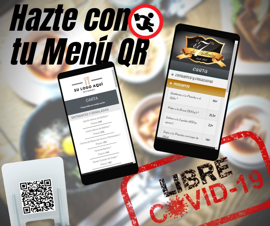 Carta digital Qr para restaurante y bar Nuestracarta.net